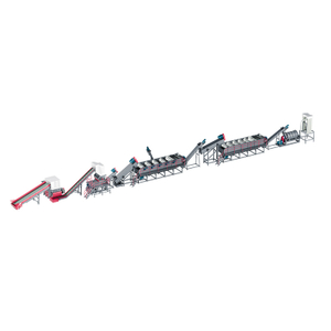 Ligne de lavage en plastique industrielle PE PP | Syst&egrave;me de recyclage HDPE LDPE PP | Film plastique et usine de lavage de plastique rigide