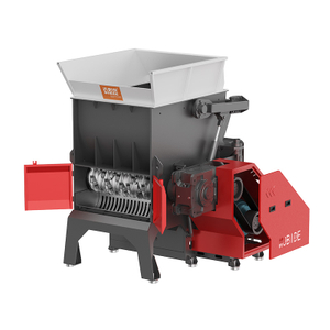 Machine industrielle de d&eacute;chiquetage &agrave; arbre unique &agrave; v&eacute;rin pivotant pour film plastique, sacs tiss&eacute;s, morceaux de plastique, d&eacute;chets de tissus et recyclage de plastique souple